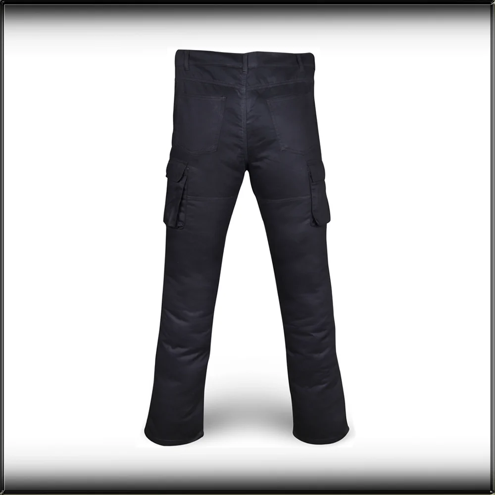 Black Cargo Motorcycle Trousers Black Cargo Motorcycle Trousers