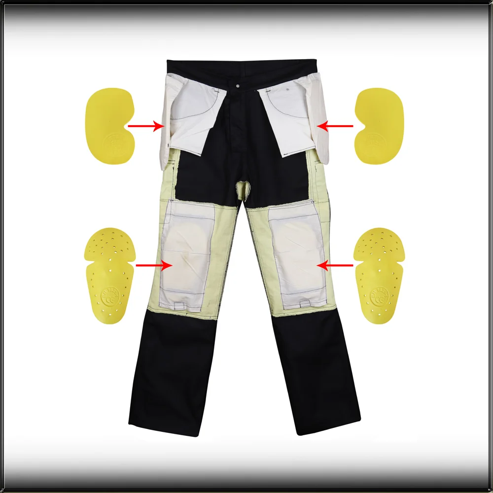 Black Cargo Motorcycle Trousers Black Cargo Motorcycle Trousers