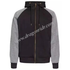 Black and Grey Motorcycle Hoodies