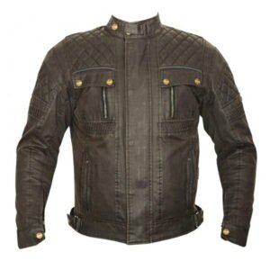 Wax Cotton Short Jacket