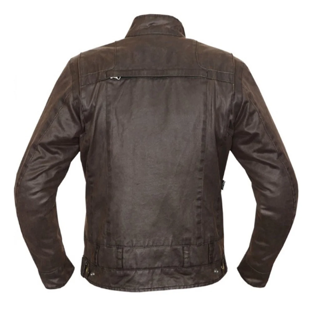 Men Waxed Cotton Jacket