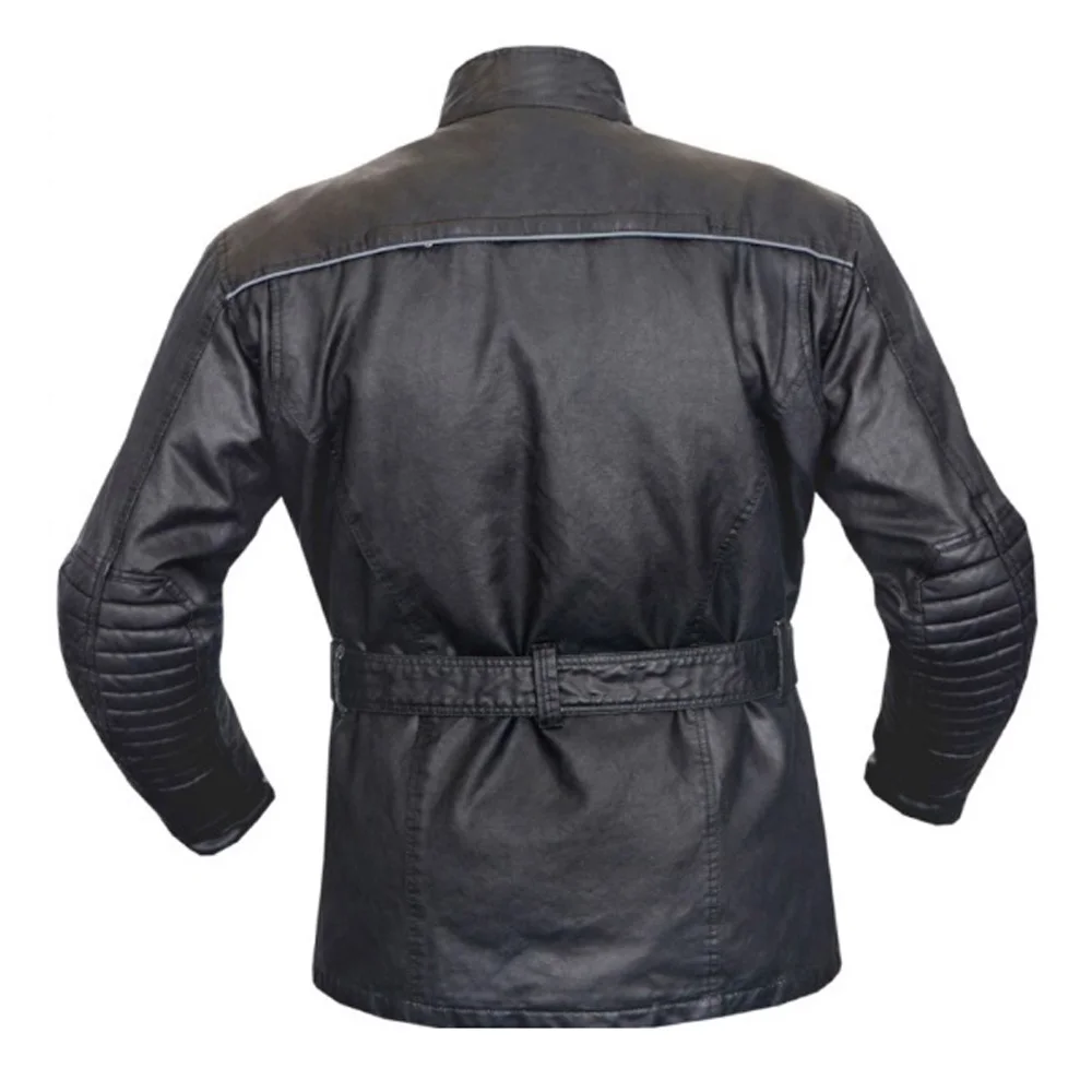 Wax Cotton Long Jacket