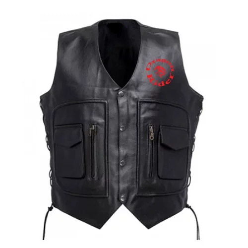 James Leather Vest