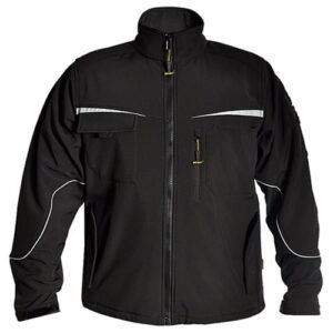 Men Black Soft Shell Jacket