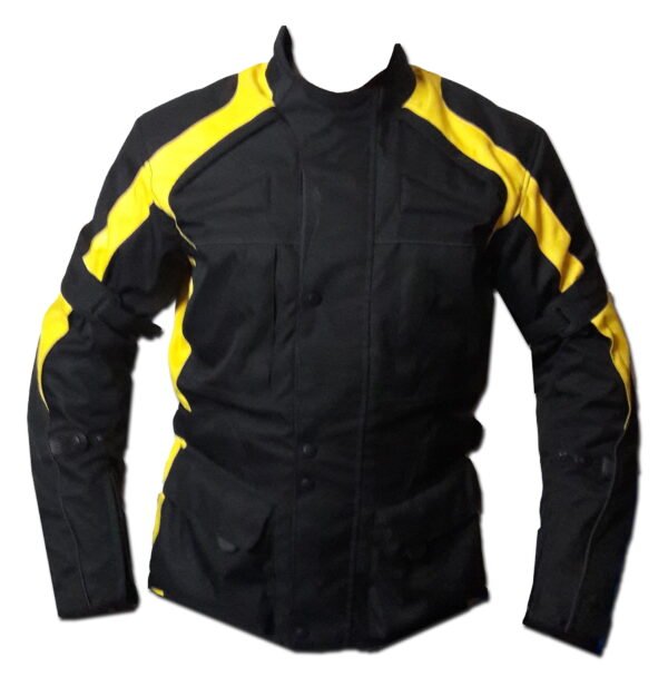 Buy Black and Yellow Motorcycle Touring Jackets