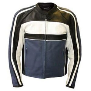 Three Colour Motorbike Leather Jackets