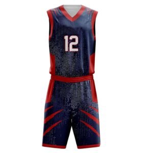 Basketball Uniform Navy Blue