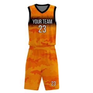 Basketball Uniform Orange